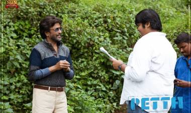 Petta Movie Working Stills