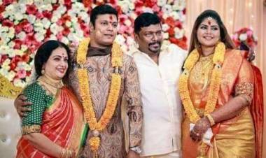 நடிகர் பார்த்திபன், சீதா தம்பதிகளின் மூத்த மகள் திருமணம் 