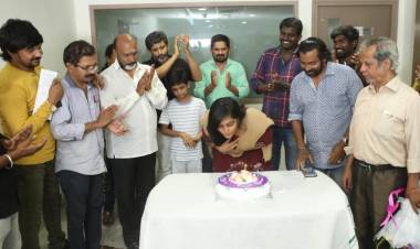 "தமிழரசன்" படப்பிடிப்பில் பிறந்தநாளை கொண்டாடிய ரம்யா நம்பீசன்