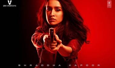 Shraddha Kapoor First Look Poster from SAAHO