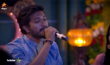 சூப்பர் சிங்கராக மாறிய முகின்: டைட்டிலை வென்றுவிடுவாரோ?