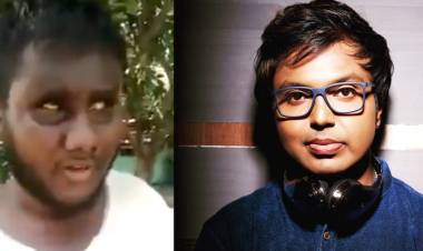 பார்வையற்ற இளைஞரைப் பாட வைத்த இமான்