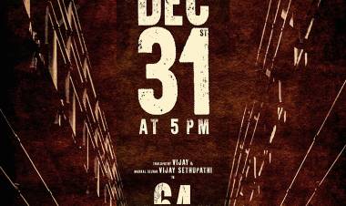 'தளபதி 64' படத்தின் முதல் பார்வை டிசம்பர் 31 வெளியீடு !