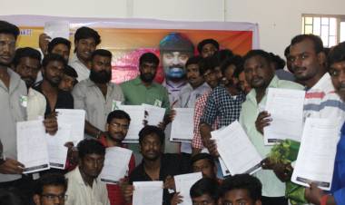 மக்கள் செல்வன் விஜய் சேதுபதி பிறந்த நாளை முன்னிட்டு திருச்சியில் மாபெரும் உடல் உறுப்பு தானம்.