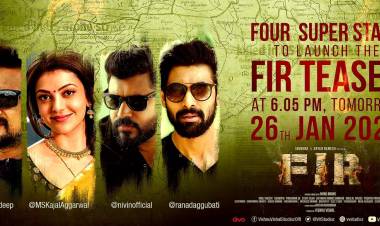 Four superstars will be launching the FIRteaser tom 26Th Jan  at 06:05 PM‬