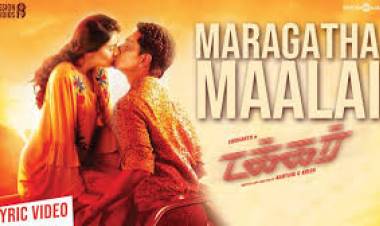 Takkar Song from Maragatha Maalai launch in forum mall vadapalani