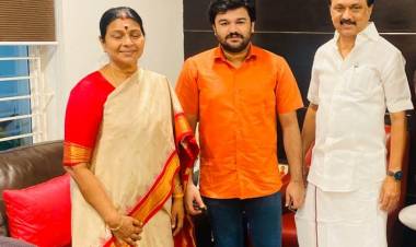 KadalilKattumaramai படக் குழுவினரை திமுக தலைவர் திரு மு.க.ஸ்டாலின் அவர்கள் நேரில் அழைத்து வாழ்த்தினார்...!