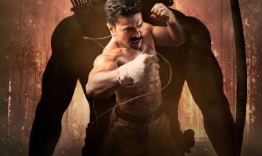 First Look of Ramcharan as RamaRaju in RRRMovie