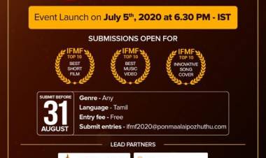 அகில உலக குறும்படம், இசைப்பாடல் திருவிழா-2020-( International film & music festival 2020)- மாபெரும் கலைக் கொண்டாட்டம்