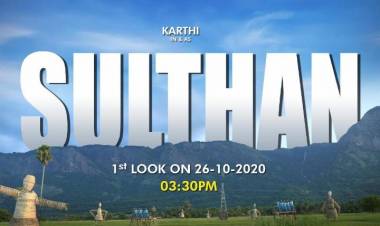 #Sulthan first look moves to 3:30 PM   #JaiSulthan