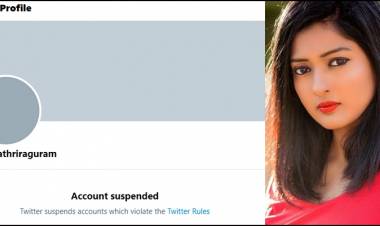 பாஜகவின் காயத்ரி ரகுராமின் விதிகளை மீறியதற்காக ட்விட்டர் கணக்கு முடக்கம்!!