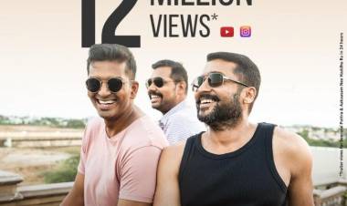 12 million and counting!!! Grateful for the love and support!#SooraraiPottruOnPrime premiering Nov 12.