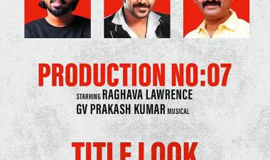 @5starcreationss is excited to reveal the title look of our next venture #ProductionNo7