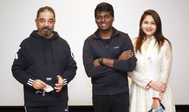  #Andhagaaram team got blessing from  @ikamalhaasan
