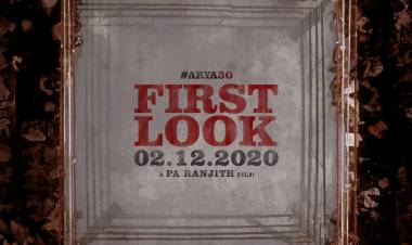 Ready to get knocked? First Look of #Arya30 on 2.12.2020   A #PaRanjith film.