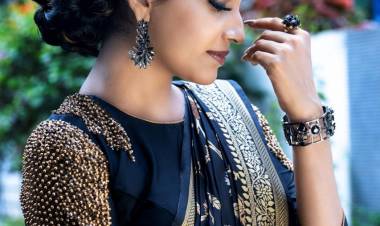 Actress Abarnathi Has Never Failed To Bring The Charm & Style In All Her Photoshoot Stills.