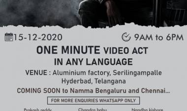 Grab the opportunity & showcase your talent. Don't miss out to be part of #Salaar.