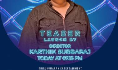 Jagame Aalum Director @karthiksubbaraj to release the Teaser of #Jango Today at 7.15 PM