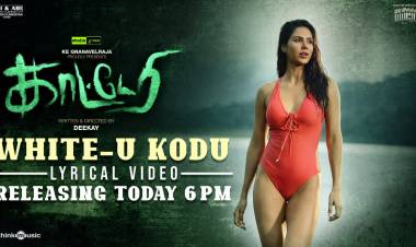 The lyric video of #Whiteukodu song from #Katteri sung by @dsathyaprakash & @NadishaThomas releasing today at 6 PM.