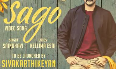 Actor @Siva_Kartikeyan to launch the soulful album #Sago on 30th January at 4 PM