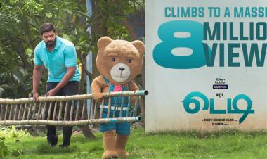 #TeddyTrailer climbs to a massive 8 million views across @DisneyplusHSVIP and @thinkmusicindia channels!!