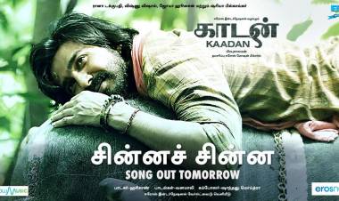 Love is in the air! Watch Chinna Chinna from #Kaadan Releasing Tom 9th March -Tuesday  2:00PM