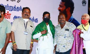 தேசிய விருது பெற்ற 'அசுரன்' படக்குழுவினரின் நேற்றைய(23-03-2021) பத்திரிகையாளர் சந்திப்பில் .