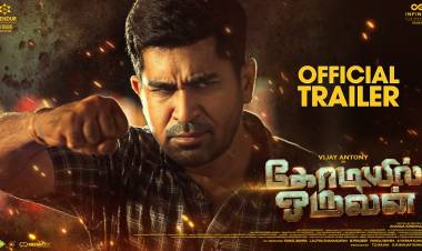 Here it's a most interesting @vijayantony's #KodiyilOruvan trailer , Releasing soon in Theaters.