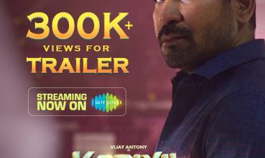 Here is the Trending  @vijayantony's #KodiyilOruvan trailer with over 300K+ views. Releasing soon in Theaters.