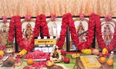 Ags_production #21  Shoot Started today agscinemas KalpathiAghoram KalpathiGanesh