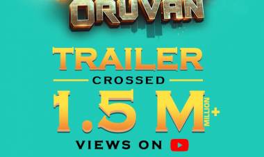 @vijayantony 's hard-hitting #KodiyilOruvan trailer crosses over 1.5 Million views