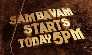 #AnbarivuFirstLook releasing today at 5PM 5 hours to go  #SambavamStarts