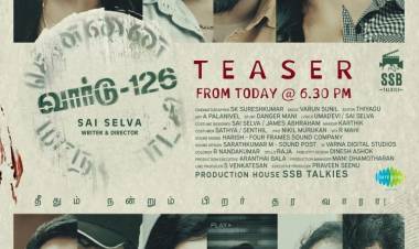 The Official Teaser of Movie #Ward126 will be revealed by @VijaySethuOffl