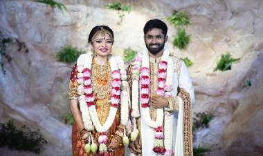 இயக்குனர் ஷங்கரின் மகள் ஐஸ்வர்யா ஷங்கர் - ரோஹித் தாமோதரன் திருமணம் இன்று நடைபெற்றது