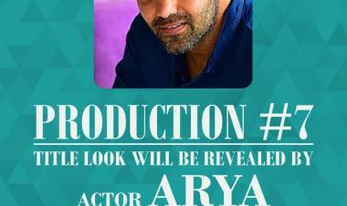 @tridentartsoffl Production No 7 title will be revealed by heartthrob @arya_offl tomorrow @ 7pm
