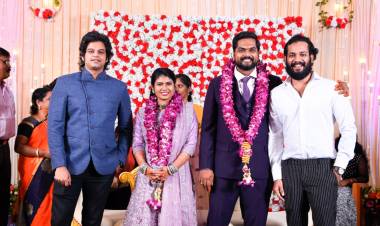 Celebrities from the film industry  attended the wedding ceremony  of #Dikkiloona Director