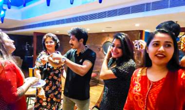 Snippets from Actress Mumtaz's Private Birthday Bash!  “The family is one of nature’s masterpieces.” 