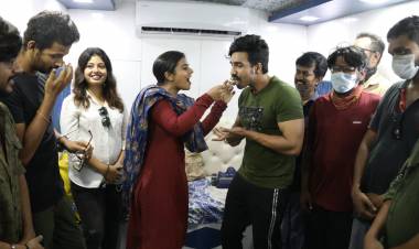 Talented actress @aishu_dil has completed her portions in @TheVishnuVishal's #Mohandas.