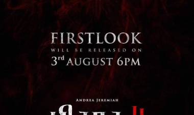 A Humble beginning.  First look of #Pisasu2 shall be launched on 3rd August at 6.00 PM