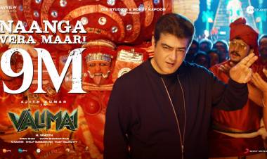 1 TRENDING 1 MILLION LIKES 9 MILLION REAL-TIME VIEWS  #NaangaVeraMaari from #Valimai