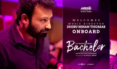 Welcome on board @dhibuofficial for @gvprakash in #Bachelor