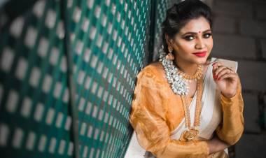 Actress #shalushamu #HappyOnam @shalushamu