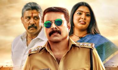 Here is the stunning action political thriller of #MAMMOOTTY starring #CIRCLE Trailer