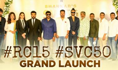 Glimpses from the grand #RC15 #SVC50 launch.
