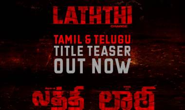 #Vishal32 Title Teaser is out, Check it out now! Telugu