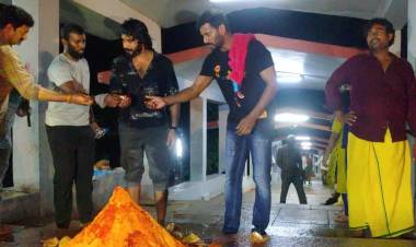 திருப்பதியில் நடிகர் விஷால்! வேண்டுதலை நிறைவேற்றினார் !! 