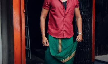 புதிய தோற்றத்தில்,  மிரட்டும் லுக்கில், நடிகர் கணேஷ் வெங்கட் ராம் !