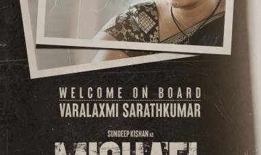 Varalaxmi Sarathkumar On Board For Sundeep Kishan, Vijay Sethupathi, Ranjit Jeyakodi, Sree Venkateswara Cinemas LLP, Karan C Productions LLP’s Pan India Film Michael
