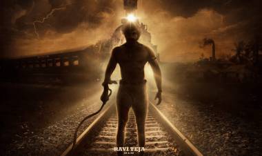 Ravi Teja, Vamsee, Abhishek Agarwal Arts’ Pan Indian Film Tiger Nageswara Rao Pre-Look Dropped