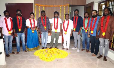‘Madras’ fame Hari-‘Tolet’ fame Sheela starrer new movie launched by filmmaker Pa. Ranjith 